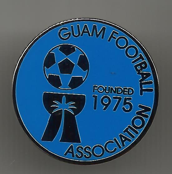 Pin Fussballverband Guam